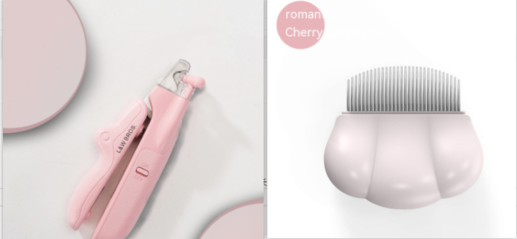 Pet Nail Clippers with LED Light Dogs Cat Nail Scissors Professional Trimmer Tool Care Grooming Supplies