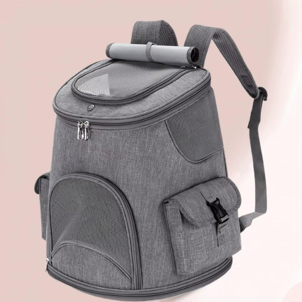 Pet Carrier Stylish Pet Carrier Backpack Outdoor Bag Anti-Scratch Pet Bag