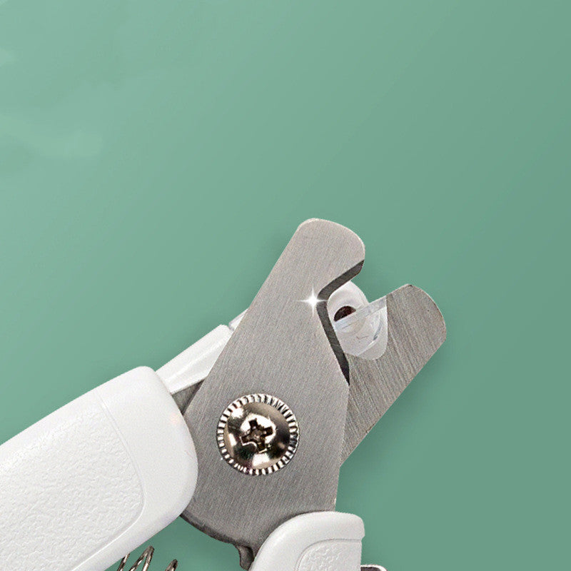 Pet Nail Clippers with LED Light Dogs Cat Nail Scissors Professional Trimmer Tool Care Grooming Supplies