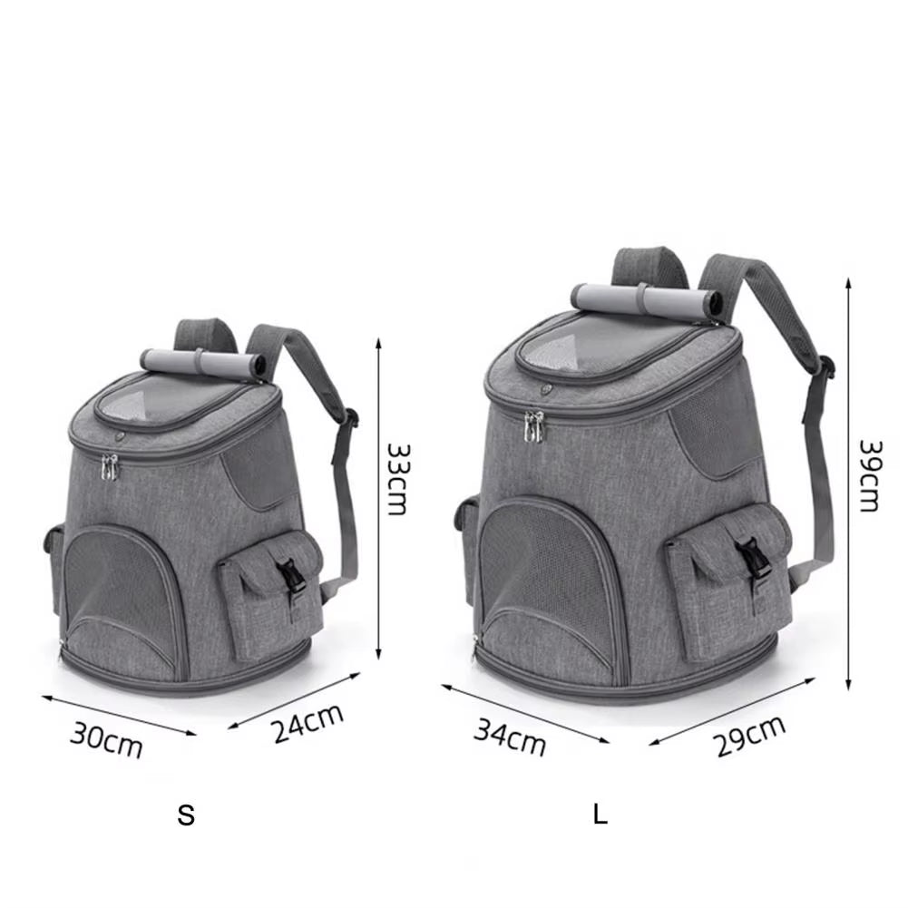 Pet Carrier Stylish Pet Carrier Backpack Outdoor Bag Anti-Scratch Pet Bag