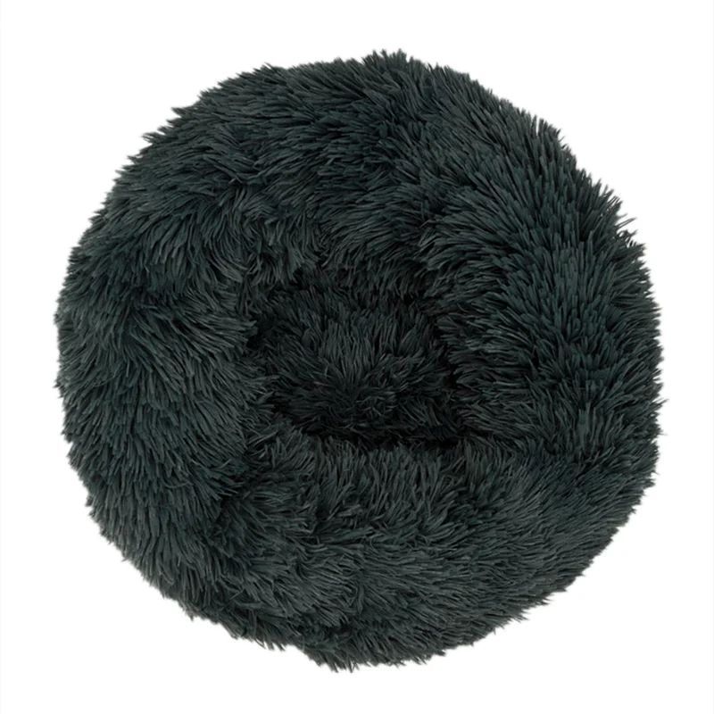 Pet Dog Bed for Dog Large Big Small for Cat House round Plush Mat Sofa Dropshipping Products Pet Calming Bed Dog Donut Bed