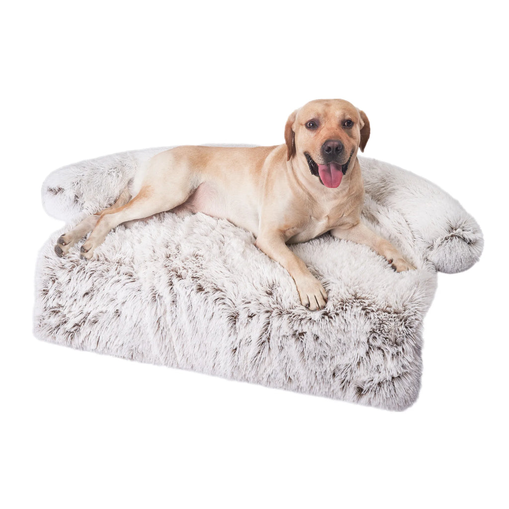 Washable Pet Sofa Blanket, Calming Bed for Large Dogs, Warm Cat Bed Mat, Couches Car Floor, Furniture Protector, Winter